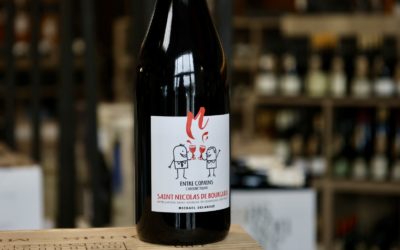 Notre vin en dégustation à la cave : « Entre Copains » de Mickaël Delanoue
