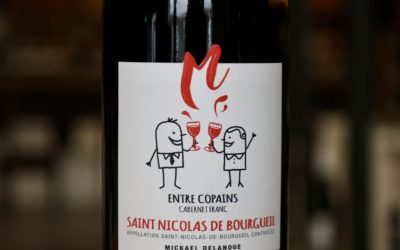 Notre vin en dégustation à la cave : « Entre Copains » de Mickaël Delanoue